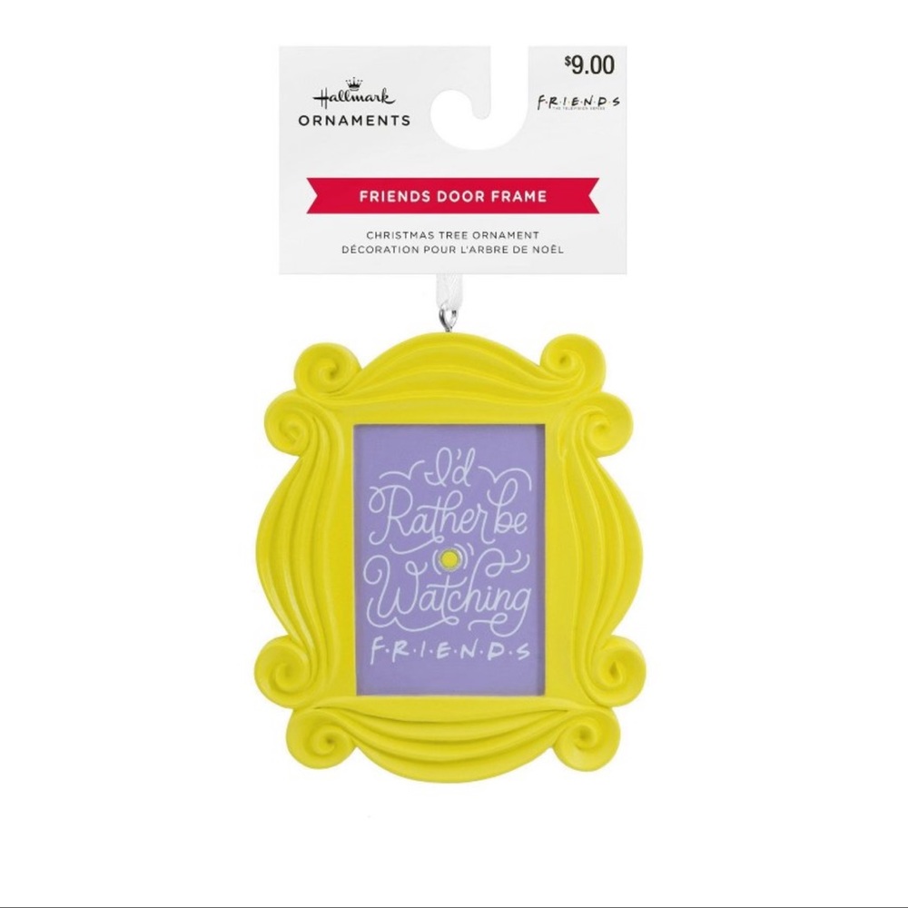 New Hallmark Friends Frame Christmas Ornament
